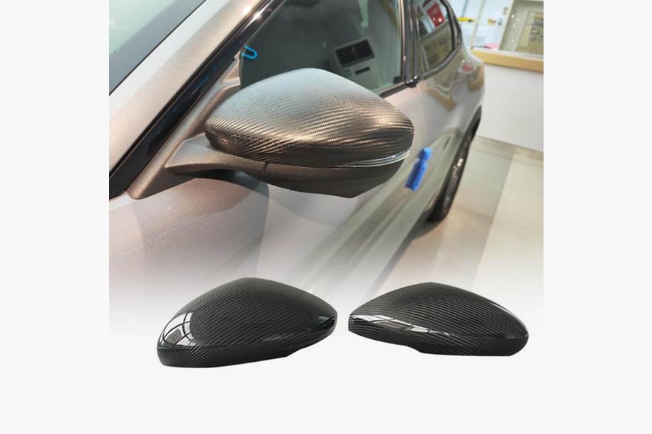 Ford Mustang E-mach 2020- Mirror Covers (Carbon) Image
