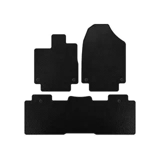 EVA Floor Mats (2 Rows, Black)