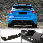 Ford Focus III 2011-2017 Rear Bumper Diffuser (for RS 2015-2017, Carbon) photo 1