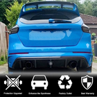 Ford Focus III 2011-2017 Rear Bumper Diffuser (for RS 2015-2017, Carbon) photo 2