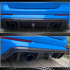 Ford Focus III 2011-2017 Rear Bumper Diffuser (for RS 2015-2017, Carbon) photo 3