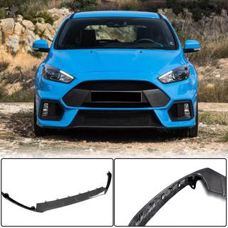 Front Bumper Lip Spoiler (for RS 2015-2017, Carbon) Ford Focus III 2011-2017 photo 1