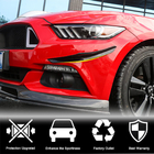 Ford Mustang 2015-2023 Front bumper lip (2015-2017, Carbon) photo 2