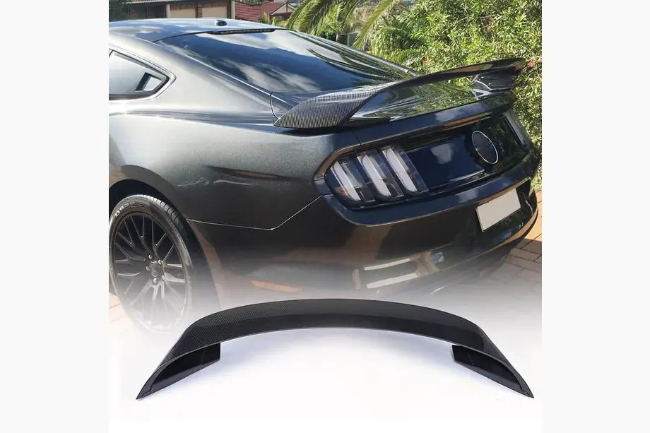 Ford Mustang 2015-2023 Spoiler V1 (Carbon) Image