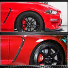 Ford Mustang 2015-2023 Front fender trims (2018-2023, Carbon) photo 2