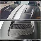 Ford Mustang 2015-2023 Hood Cover (2018-2023, Carbon) photo 4