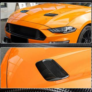 Hood Cover (2018-2023, Carbon) Ford Mustang 2015-2023 photo 3