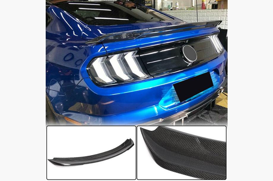 Ford Mustang 2015-2023 Spoiler V6 (Carbon) Image