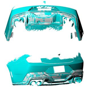 Rear Bumper Diffuser (Carbon) photo 2