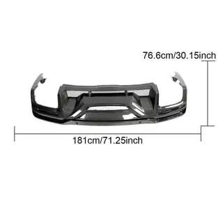 Rear Bumper Diffuser (Carbon) photo 3