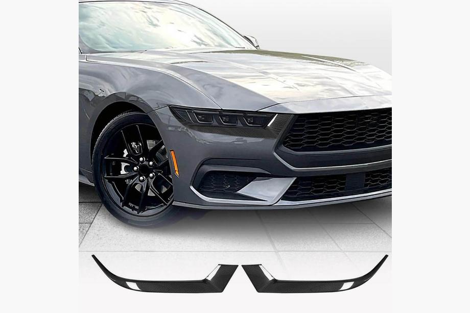 Ford Mustang 2024- Carbon Fog Light Covers Image
