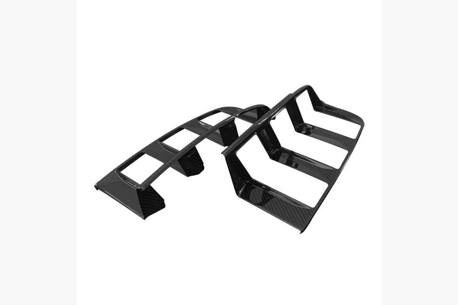 Ford Mustang 2024- Carbon Tail Light Covers Photo 5