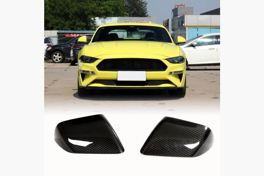Ford Mustang 2024- Mirror Covers (Carbon) Image
