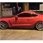 Ford Mustang 2015-2023 Side Skirts V2 (Carbon) photo 3