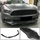 Ford Mustang 2015-2023 Front Bumper Lip (2015-2017, Carbon) photo 1