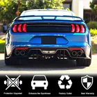 Ford Mustang 2015-2023 Rear Bumper Diffuser V1 (2015-2017, Carbon) photo 2