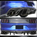 Ford Mustang 2015-2023 Rear Bumper Diffuser V1 (2015-2017, Carbon) photo 3