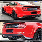 Ford Mustang 2015-2023 Rear Bumper Diffuser V1 (2015-2017, Carbon) photo 4