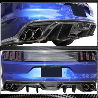 Rear Bumper Diffuser V1 (2015-2017, Carbon) photo 3