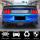 Ford Mustang 2015-2023 Rear Bumper Diffuser V2 (2015-2017, Carbon) photo 2