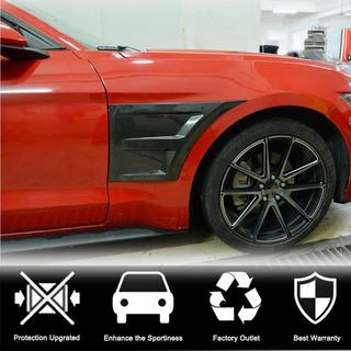 Front fender trims (Carbon) Ford Mustang 2015-2023 photo 3