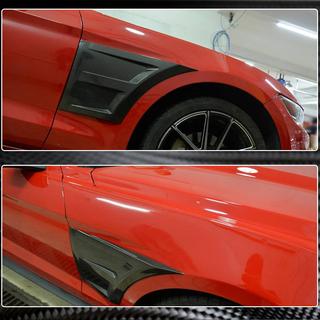 Front fender trims (Carbon) Ford Mustang 2015-2023 photo 4