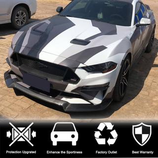 Front Bumper Lip Spoiler (2017-2020, Carbon) photo 3