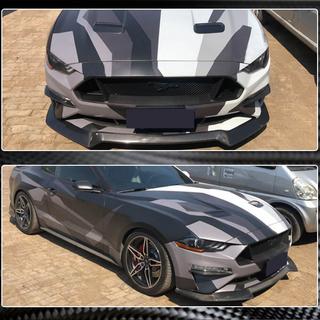 Front Bumper Lip Spoiler (2017-2020, Carbon) photo 4