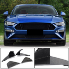 Ford Mustang 2015-2023 Fog Light Covers (2018-2021, Carbon) photo 1