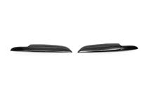 Volkswagen Caddy 2004-2010 Headlight eyebrows (black) Black Matte photo 3