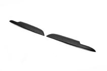 Volkswagen Caddy 2004-2010 Headlight eyebrows (black) Black Matte photo 14