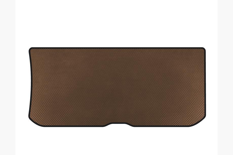 Honda Pilot 2015-2022 EVA Trunk Mat (2015-2018, with 3rd row, 8-seater, USA, Brown) Image