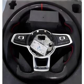 Steering Wheel (for GTI, Carbon + Red)