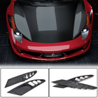 Ferrari 458 Italia 2009-2015 Front Bumper Extensions V1 (2011-2013, Carbon) photo 1
