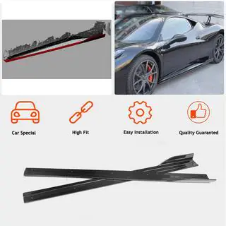 Side Skirts (2011-2013, Carbon) Ferrari 458 Italia 2009-2015 photo 2