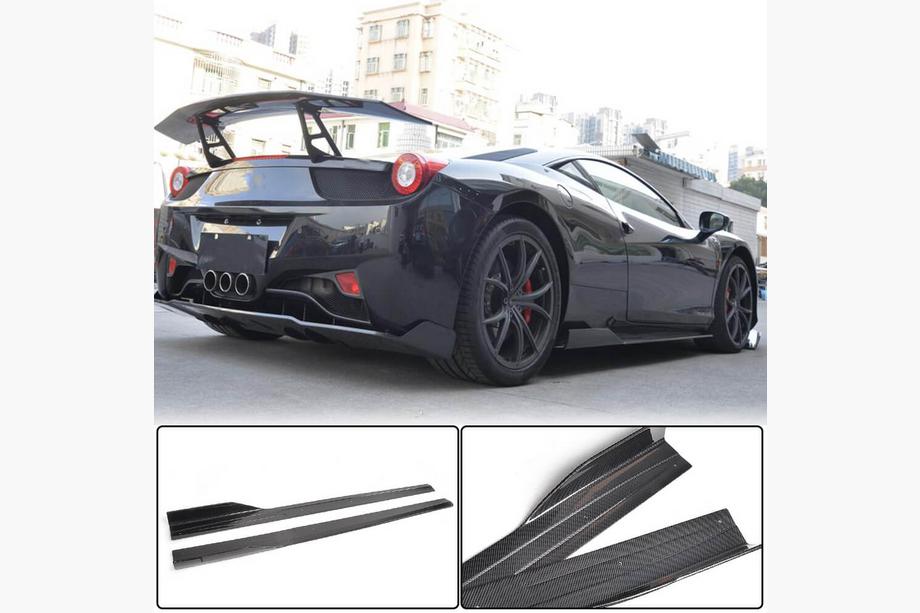 Ferrari 458 Italia 2009-2015 Side Skirts (2011-2013, Carbon) Image