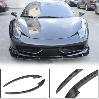 Front Bumper Extensions V2 (2011-2013, Carbon) photo 1