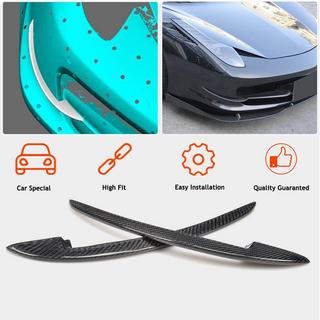Front Bumper Extensions V2 (2011-2013, Carbon) photo 2