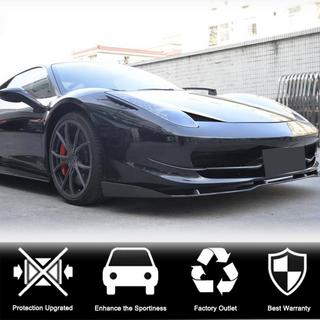 Front Bumper Extensions V2 (2011-2013, Carbon) photo 3