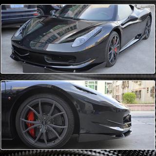 Front Bumper Extensions V2 (2011-2013, Carbon) photo 4