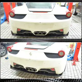 Spoiler V3 (2011-2013, Carbon) Ferrari 458 Italia 2009-2015 photo 4
