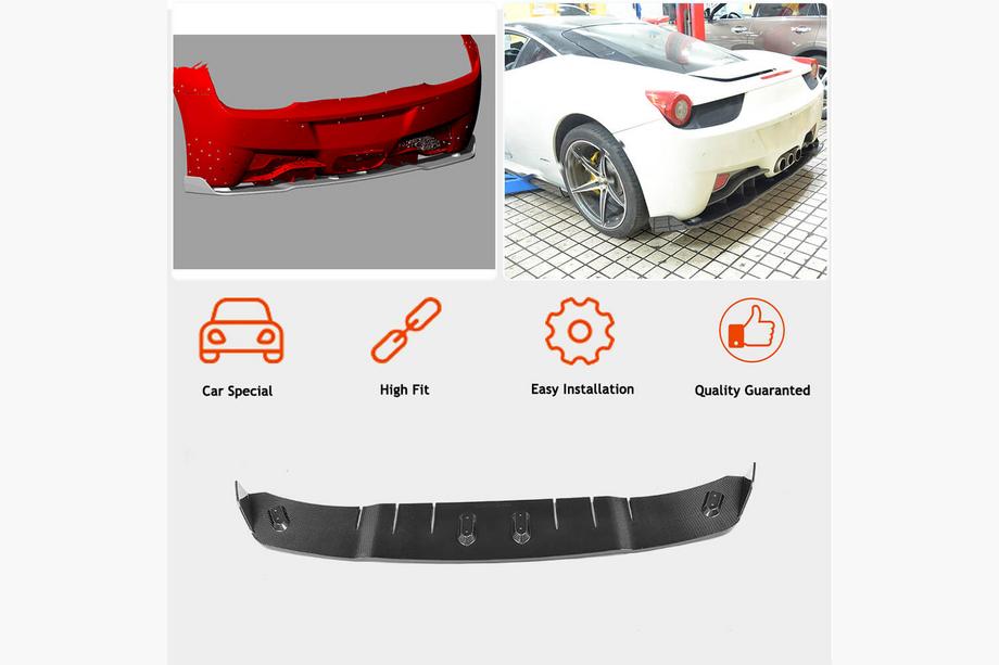 Ferrari 458 Italia 2009-2015 Spoiler V3 (2011-2013, Carbon) Photo 2