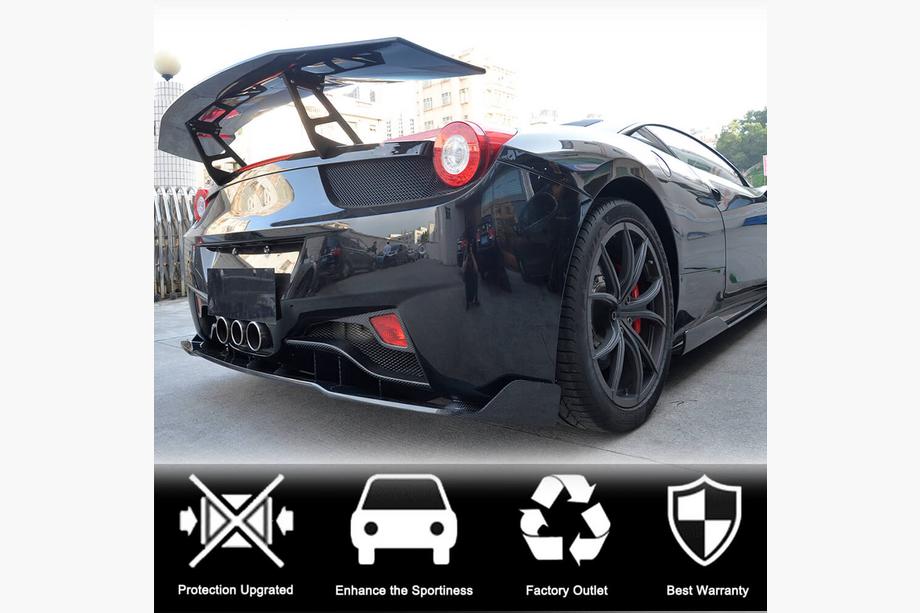 Ferrari 458 Italia 2009-2015 Spoiler V3 (2011-2013, Carbon) Photo 3