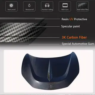 Hood (2011-2013, Carbon) Ferrari 458 Italia 2009-2015 photo 3
