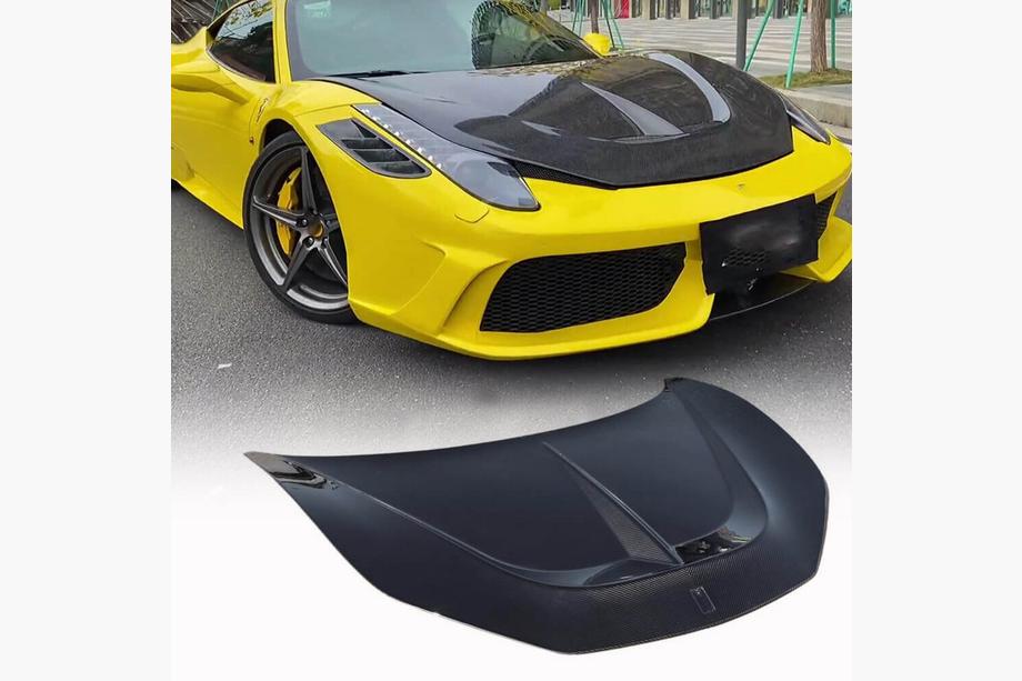 Ferrari 458 Italia 2009-2015 Hood (2011-2013, Carbon) Image