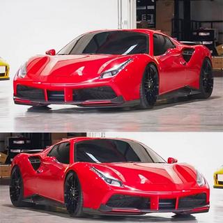 Carbon Front Bumper Flaps (2015-2019) photo 2