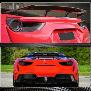 Tail Light Covers (2015-2017, Carbon) Ferrari 488 GTB 2015-2019 photo 3