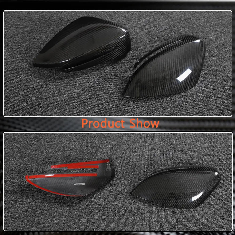 Zeekr 001 2021- Mirror Covers (2021-2024, Carbon) photo 6