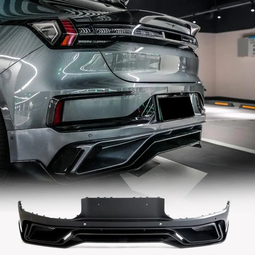 Rear Bumper Diffuser (2021-2024, Carbon) photo 1