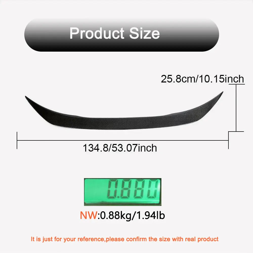 Zeekr 001 2021- Spoiler (2021-2024, Carbon) photo 5